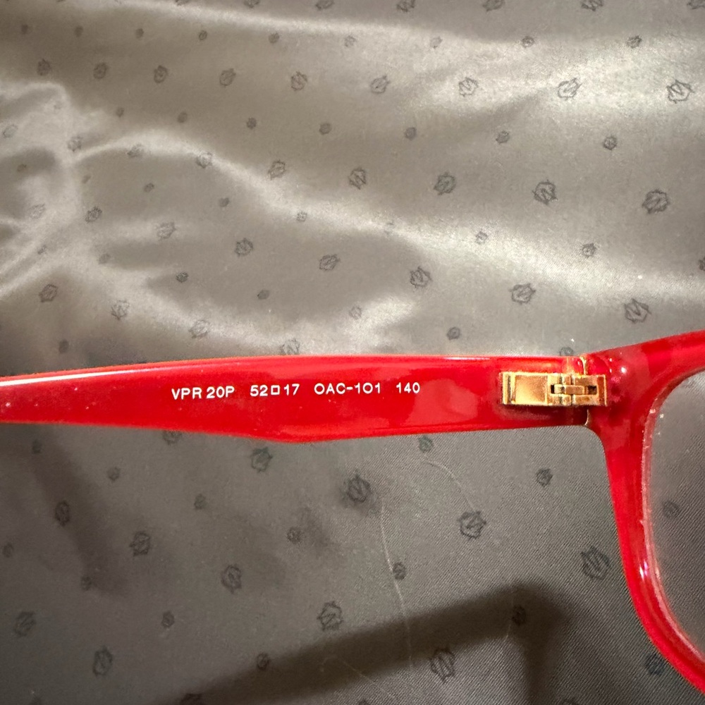 Prada Red Frames - image 4